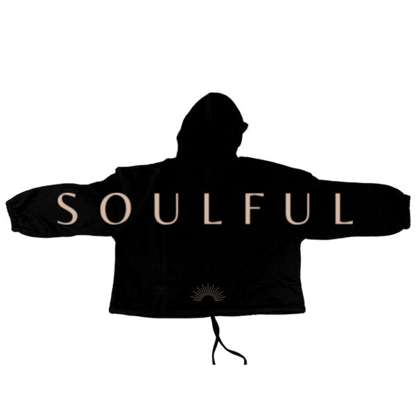 Soulful Cropped Hoodie  Thumbnail