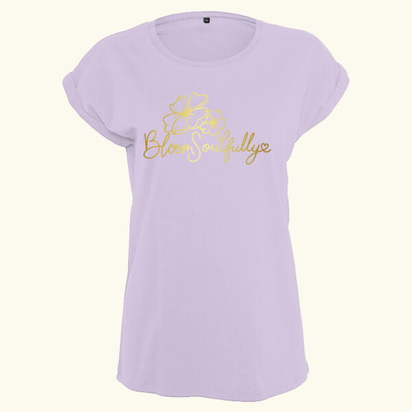 Cherry Blossom Extended Shoulder T-Shirt Thumbnail