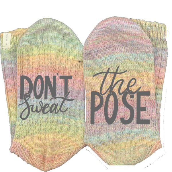 Don't Sweat The Pose Snug Socks  Thumbnail