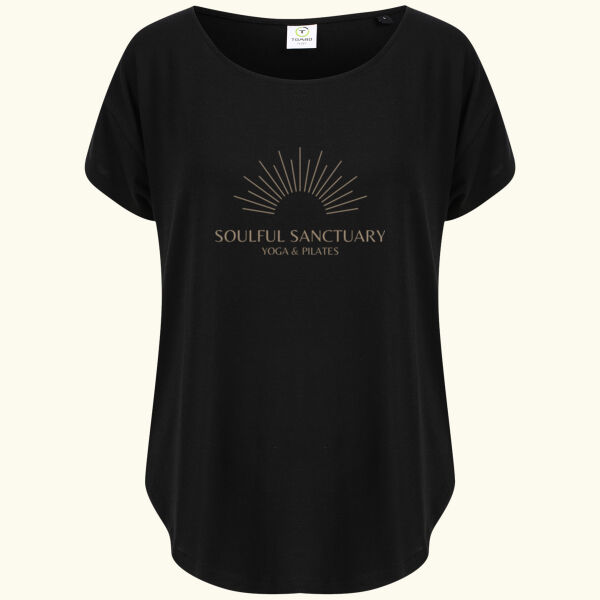 Soulful Sanctuary  Scoop Neck Tee Thumbnail
