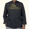 Long Sleeve Chef's Jacket (BK) Thumbnail